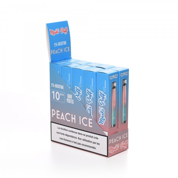 Pack Puff Premium - Peach Ice